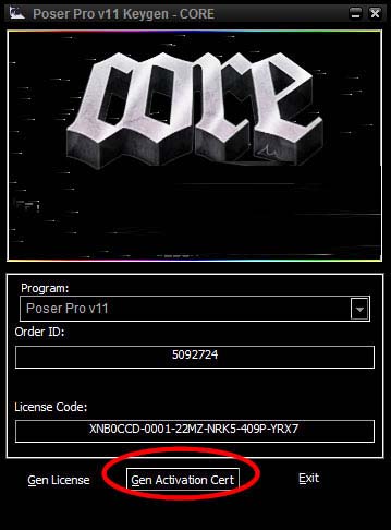 Poser Pro 11汉化版(附注册机)
