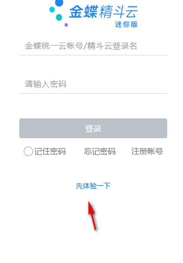 金蝶精斗云迷你版官方版