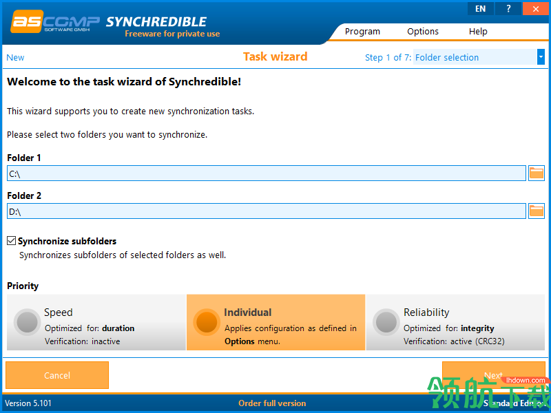 Synchredible(数据同步工具)绿色版