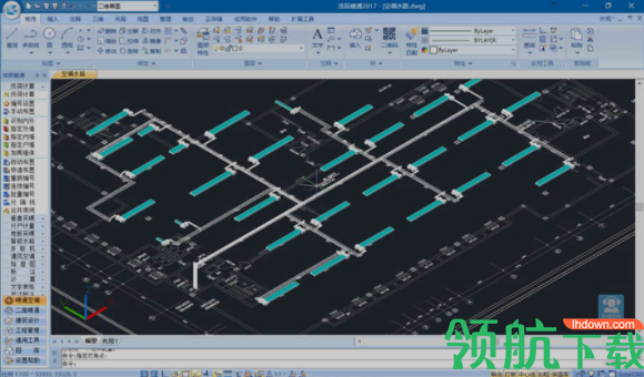 浩辰CAD暖通设计工具2019官方版