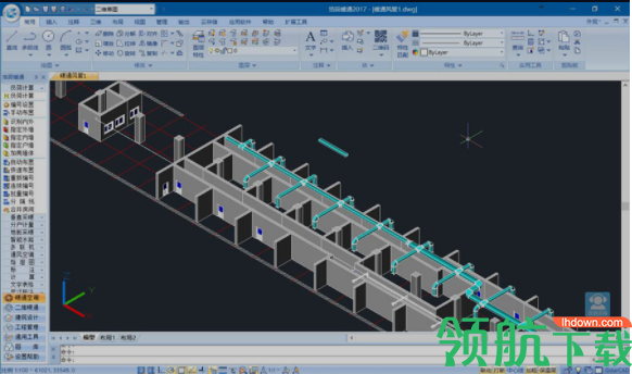 浩辰CAD暖通设计工具2019官方版