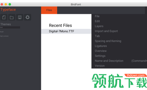 BirdFont字体编辑器官方版