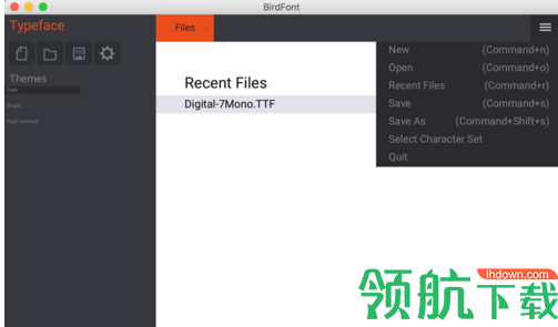 BirdFont字体编辑器官方版