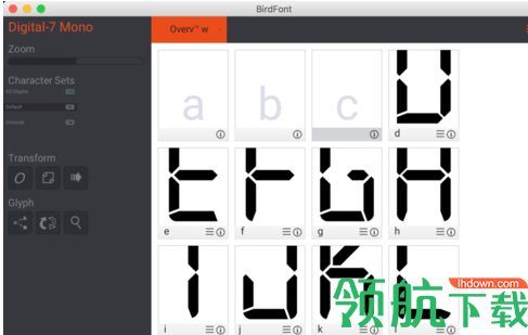 BirdFont字体编辑器官方版