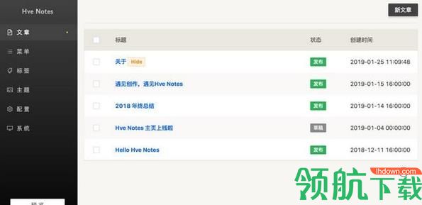 Hve Notes(静态博客写作软件)免费版