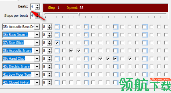 Midi Drum Rhythm Generator(架子鼓节拍器)免费版