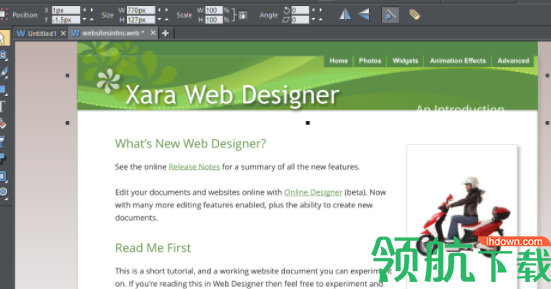 XaraWebDesigner汉化破解版