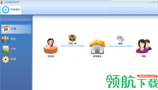 七彩服装进销存软件官方版