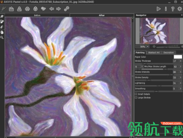 AKVIS Pastel(粉彩蜡笔图像特效)破解版