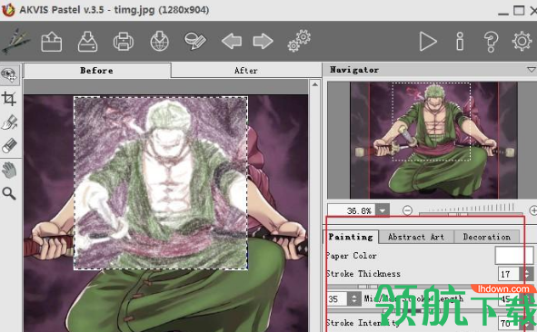 AKVIS Pastel(粉彩蜡笔图像特效)破解版