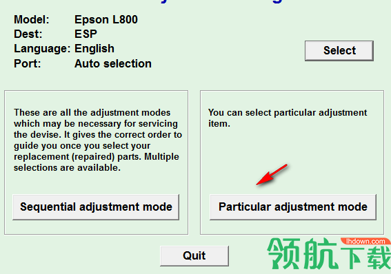 爱普生L801清零软件中文版