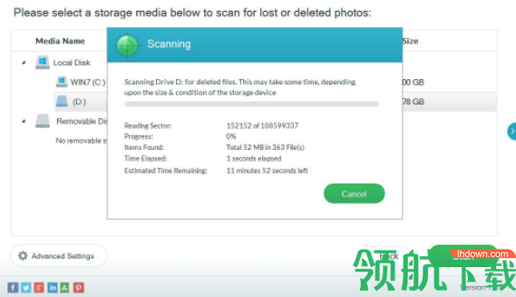 RePicvidFreePhotoRecovery数据恢复工具破解版