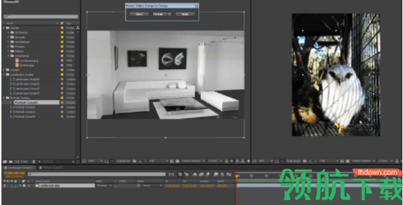 PhotosVideosCompstoComps替换AE模板工具官方版