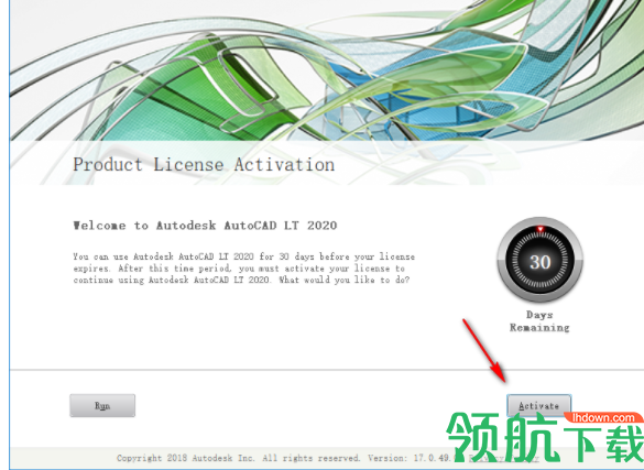AutoCAD LT2020破解版(附注册机)
