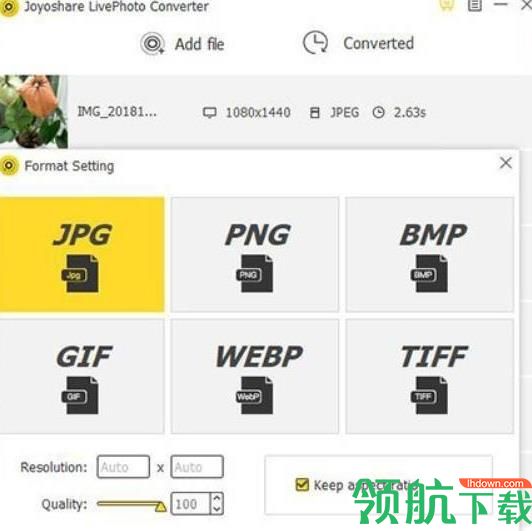 Joyoshare LivePhoto Converter(照片转换软件)免费版