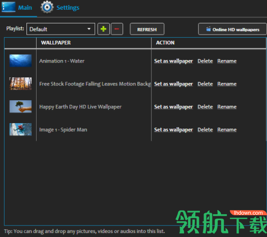 imDesktop多媒体动态壁纸设置工具破解版
