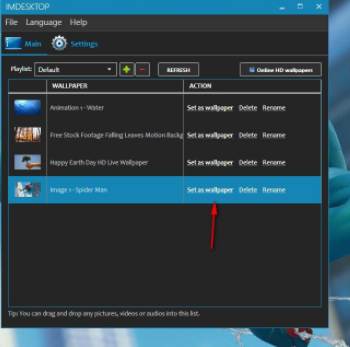 imDesktop多媒体动态壁纸设置工具破解版