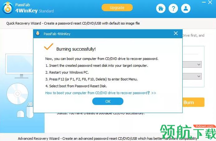 PassFab 4WinKey pro破解版(密码恢复软件)