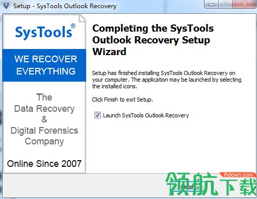 SysTools Outlook Recovery破解版(数据恢复软件)