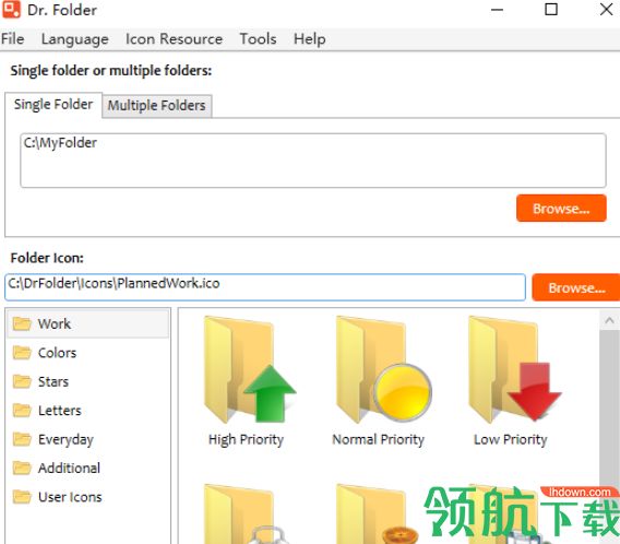 Dr. Folder破解版(文件夹图标更改软件)