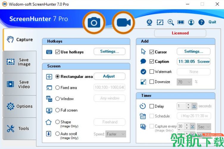 ScreenHunter Pro破解版(屏幕录像软件)