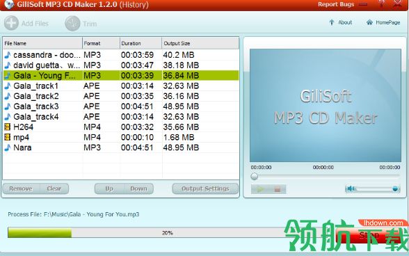 GiliSoft MP3 CD Maker破解版「附注册机」