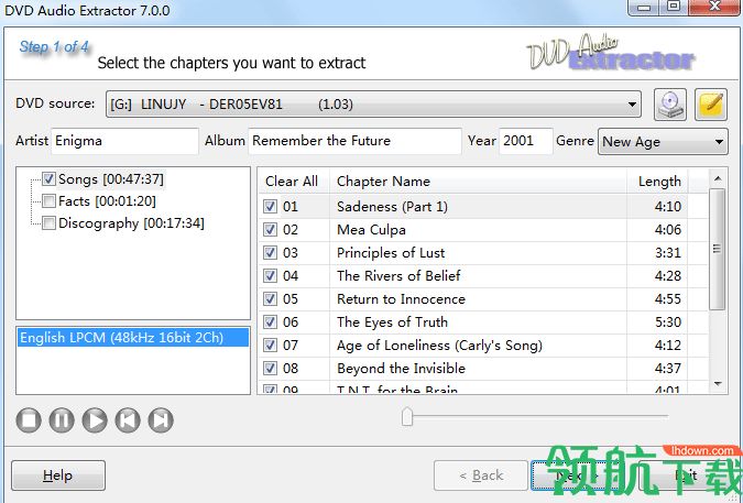 DVD Audio Extractor破解版(音频提取器)