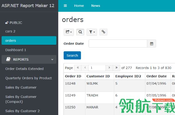 ASP.NET Report Maker 12破解版「附注册机」
