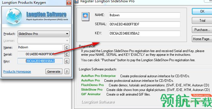 Longtion SlideShow Pro破解版「附注册机」