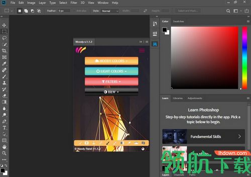 Moody Photoshop Panel破解版