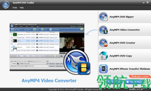 AnyMP4 DVD Toolkit破解版