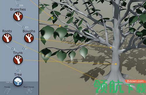 SpeedTree Cinema 8汉化破解版(3D植被建模软件)