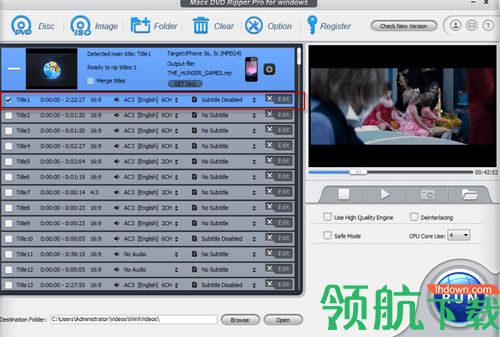 MacX DVD Ripper Pro破解版