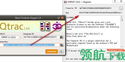 DiffPDF中文破解版「附注册机」