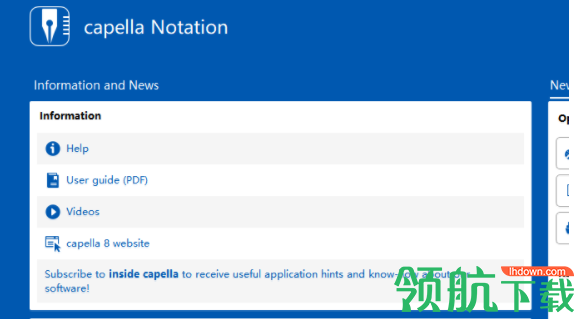 capella乐谱制作软件官方版