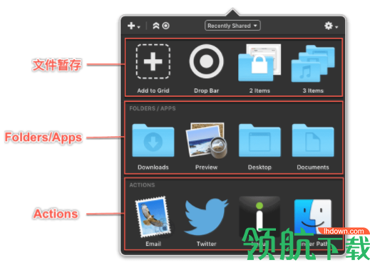 Dropzone for mac官方版