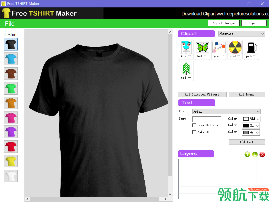 FreeTSHIRTMaker图案设计工具绿色版