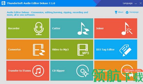 ThunderSoft Audio Editor Deluxe破解版