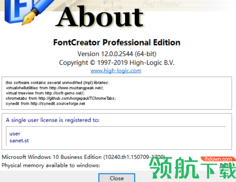 High-LogicFontCreator字体编辑器破解版