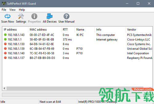 SoftPerfect WiFi Guard破解版