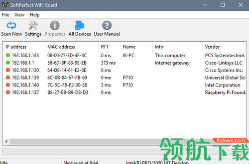 SoftPerfect WiFi Guard破解版