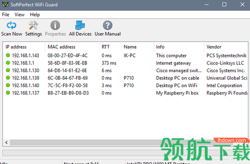 SoftPerfect WiFi Guard破解版