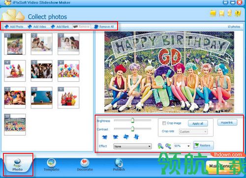 iPixSoft Video Slideshow Maker Deluxe破解版