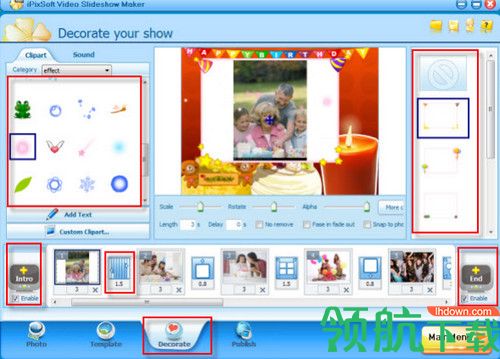 iPixSoft Video Slideshow Maker Deluxe破解版