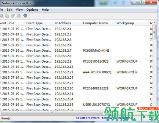 NetworkConnectLog网络监视器绿色版