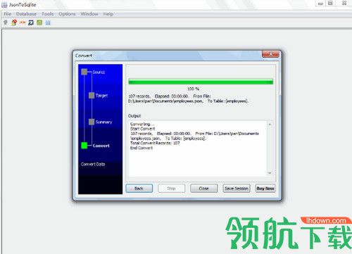 JsonToSqlite最新版