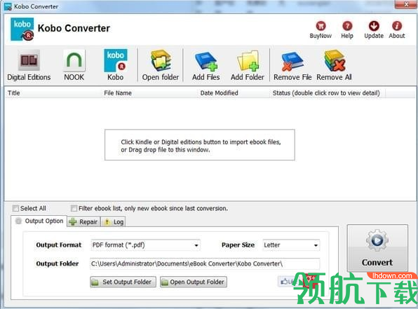 KoboConverter电子书转换工具官方版