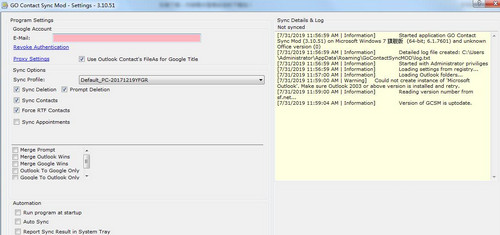 GO Contact Sync Mod免费版