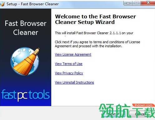 FastBrowserCleaner浏览器清理缓存工具官方版