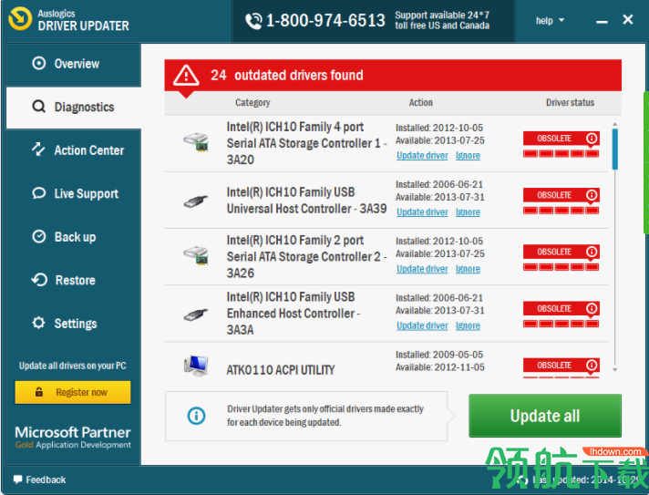 AuslogicsDriverUpdater系统驱动管理破解版